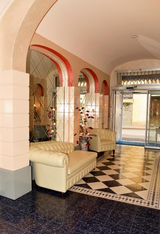 Posezení v ubytování Hotel Amadeus E Teatro