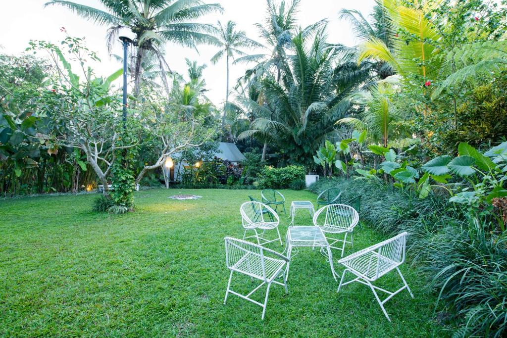 Zahrada ubytování Ubud Tropical