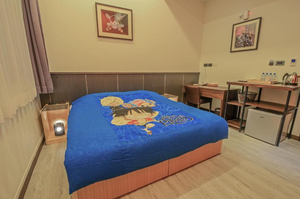 Postel nebo postele na pokoji v ubytování Calamari