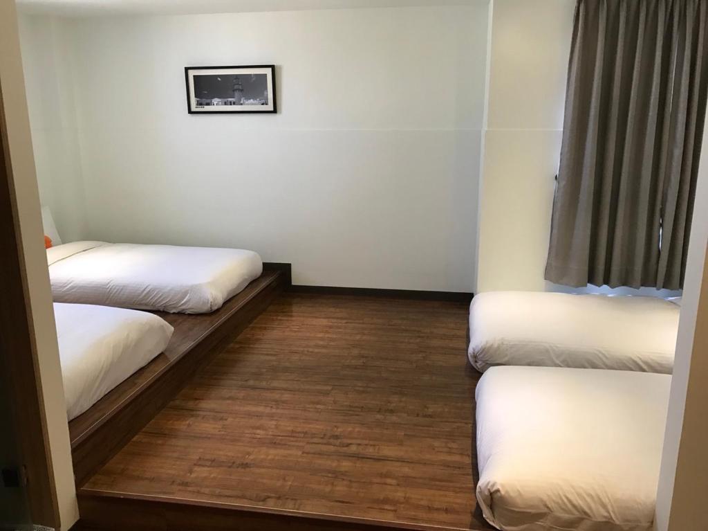 Postel nebo postele na pokoji v ubytování Calamari