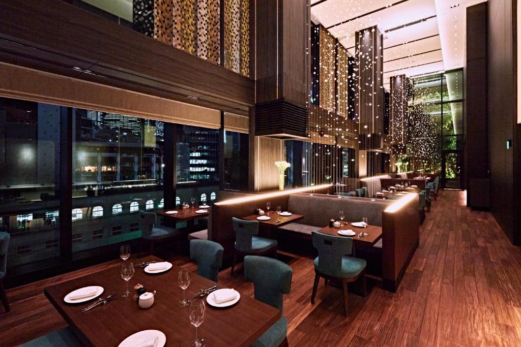 Restaurace v ubytování The Gate Hotel Tokyo by Hulic