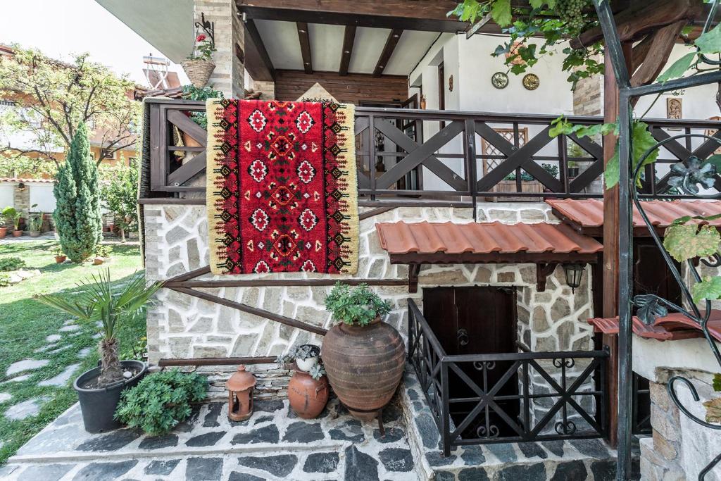Zahrada ubytování Keremidchieva Kushta Guest House