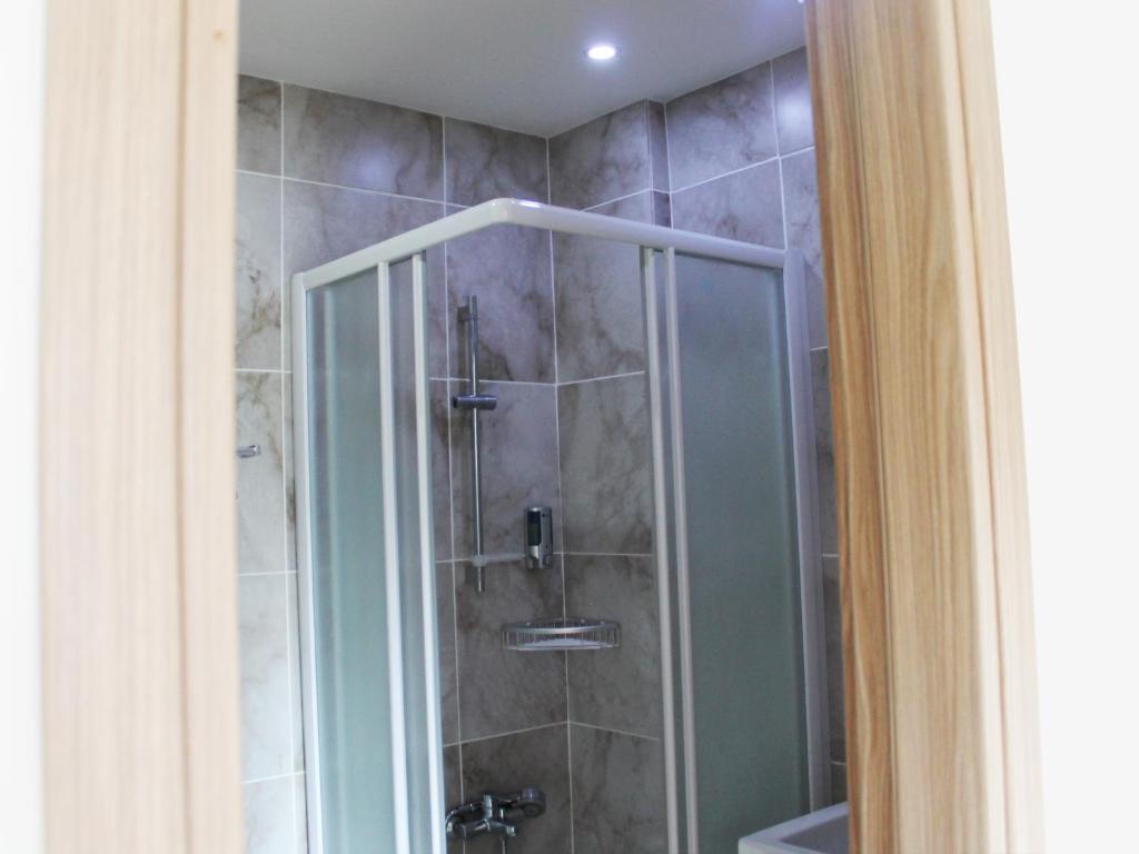 Koupelna v ubytování Rebioz Hotel