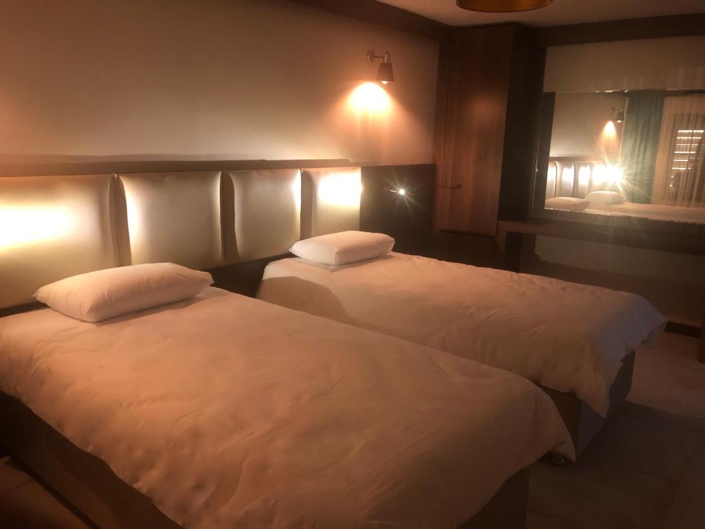 Postel nebo postele na pokoji v ubytování Villa Da Otel