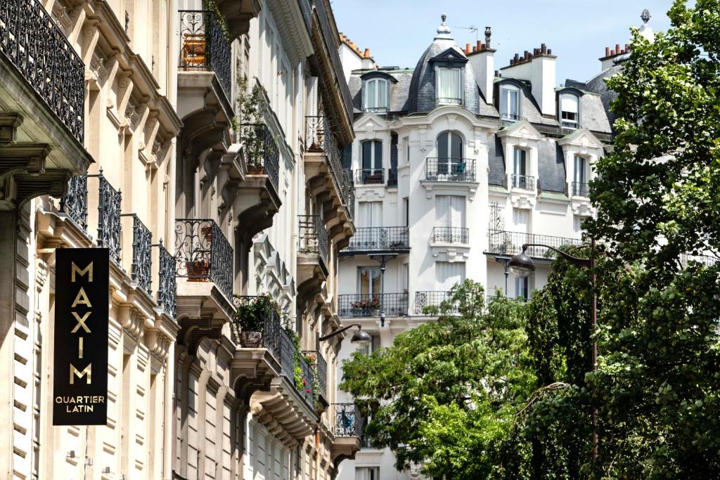 Hôtel Maxim Quartier Latin - Resim 7