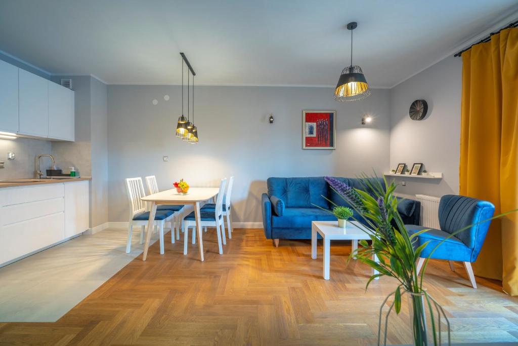 Część wypoczynkowa w obiekcie RentPlanet - Apartamenty Szrenica