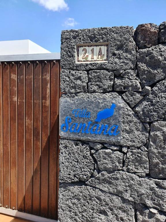 Certifikát, hodnocení, plakát nebo jiný dokument vystavený v ubytování Villa Santana