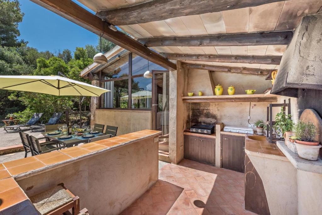 Balkón nebo terasa v ubytování Casa Piscina