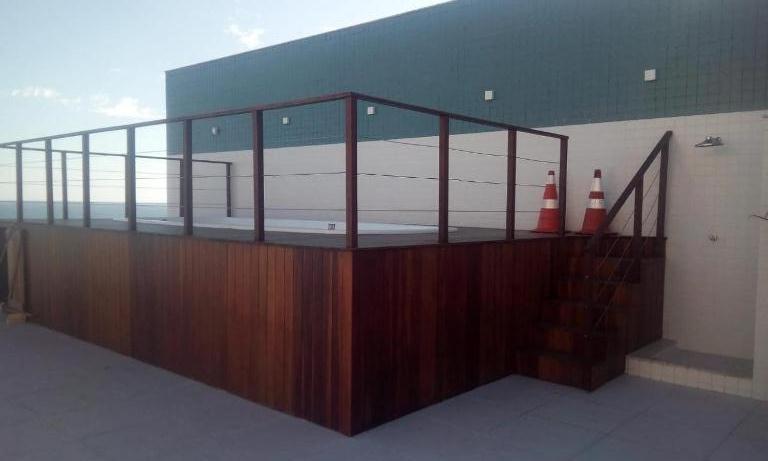  Apartamento com vista para o mar