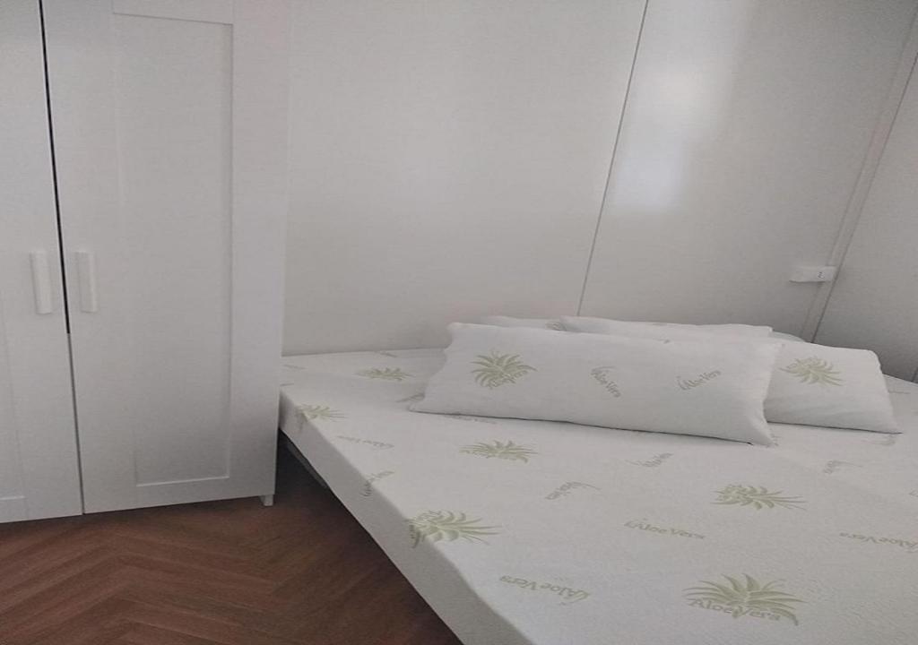 Postel nebo postele na pokoji v ubytování Camping Borghetti