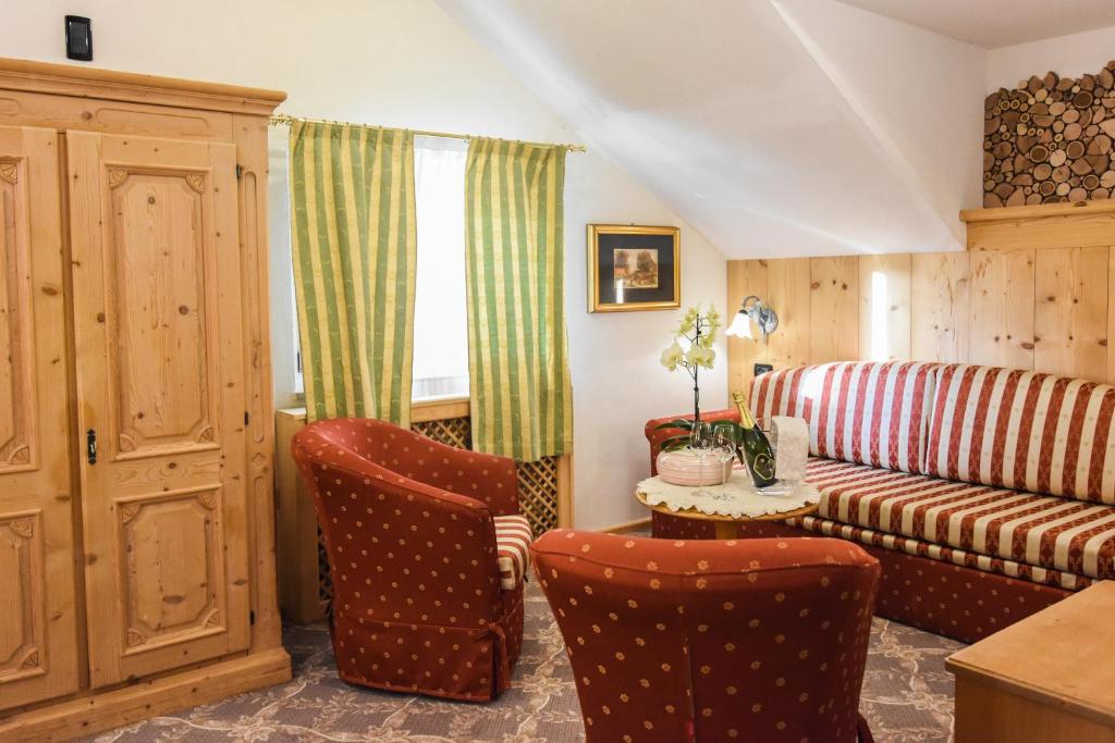 Posezení v ubytování Hotel Relais Grünwald