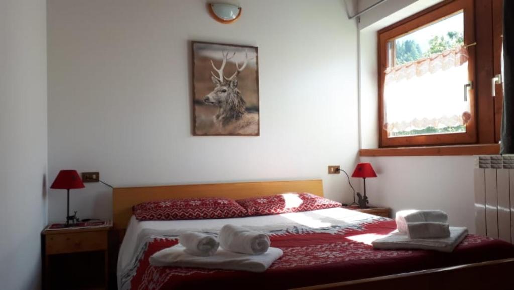 Krevet ili kreveti u jedinici u objektu Due Parchi B&B