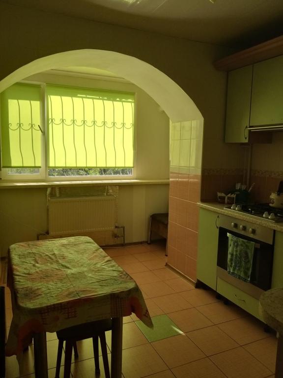 Kuchyň nebo kuchyňský kout v ubytování Apartments for rent