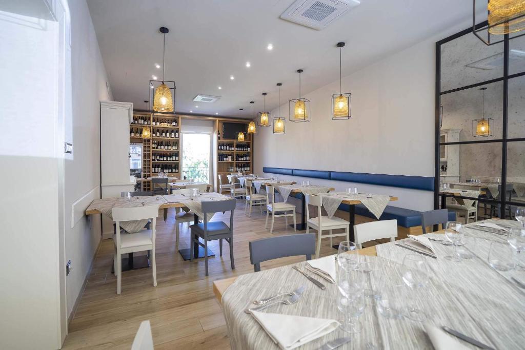 Restaurace v ubytování Albergo Africa