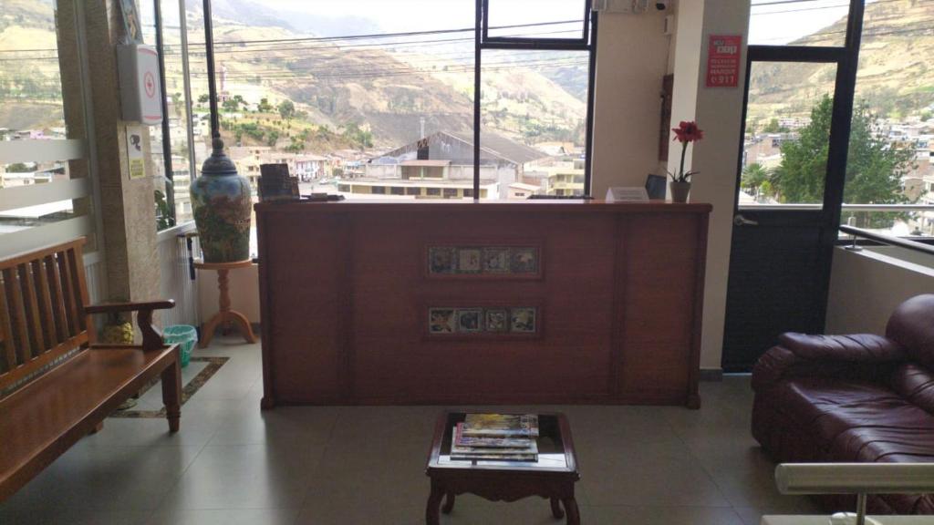 Posezení v ubytování Hostal Resto - Bar "EL PEÑÓN"