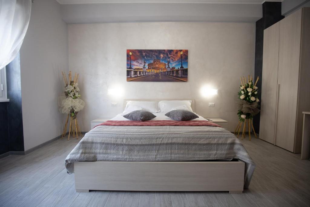 Posteľ alebo postele v izbe v ubytovaní Rooms Monteverde 2