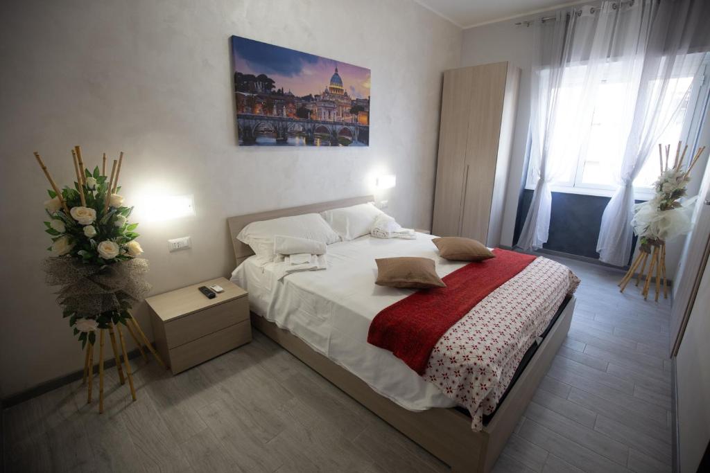 Posteľ alebo postele v izbe v ubytovaní Rooms Monteverde 2