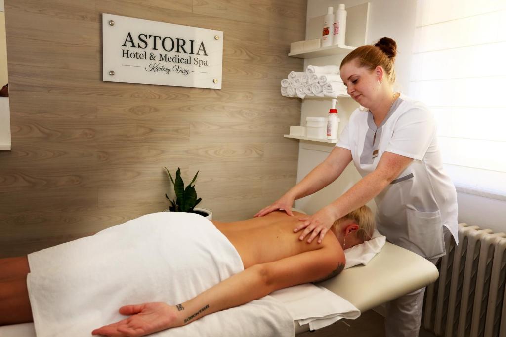 Lázně a/nebo wellness v ubytování ASTORIA Hotel & Medical Spa