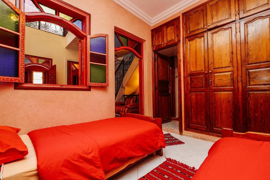Postel nebo postele na pokoji v ubytování Riad For S