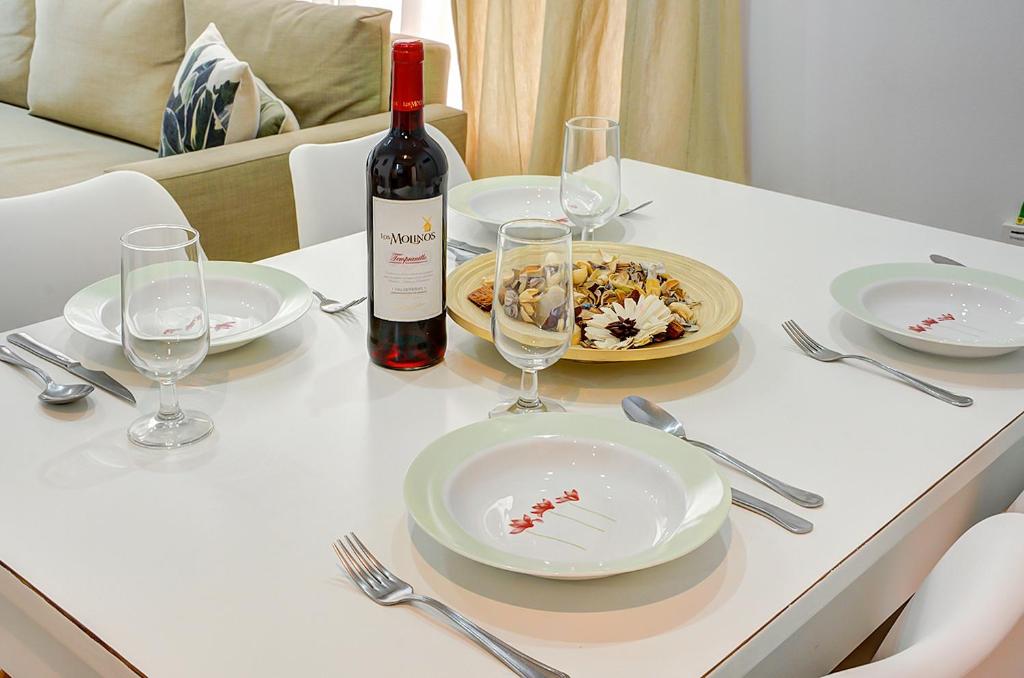 Apartamento San Julian italokat is kínál