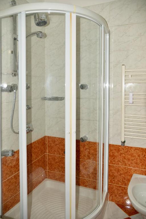 Koupelna v ubytování Hotel Amadeus E Teatro