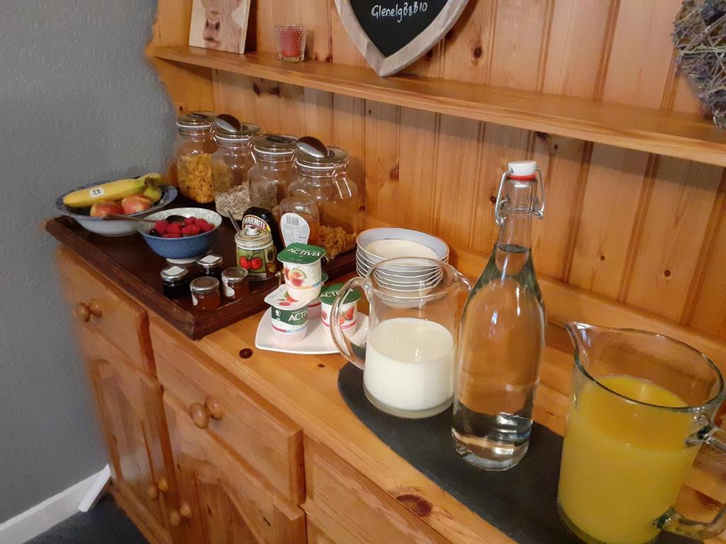 Jídlo v bed and breakfast nebo okolí