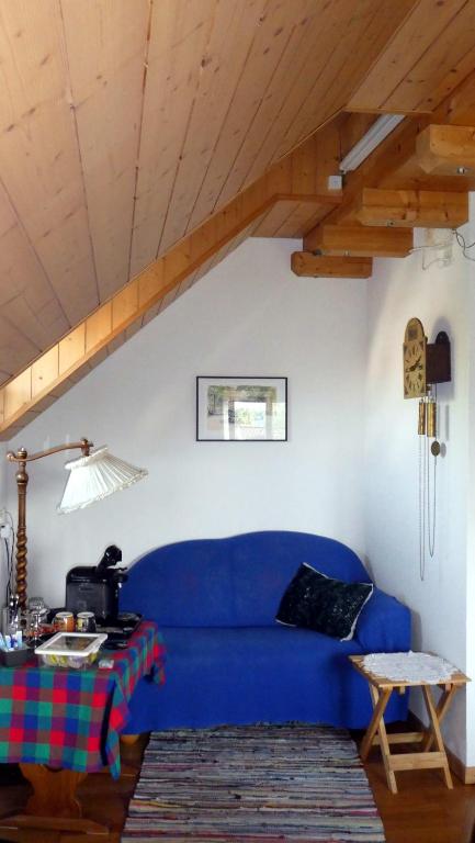 Area soggiorno di Bed & Breakfast Im Chellhof