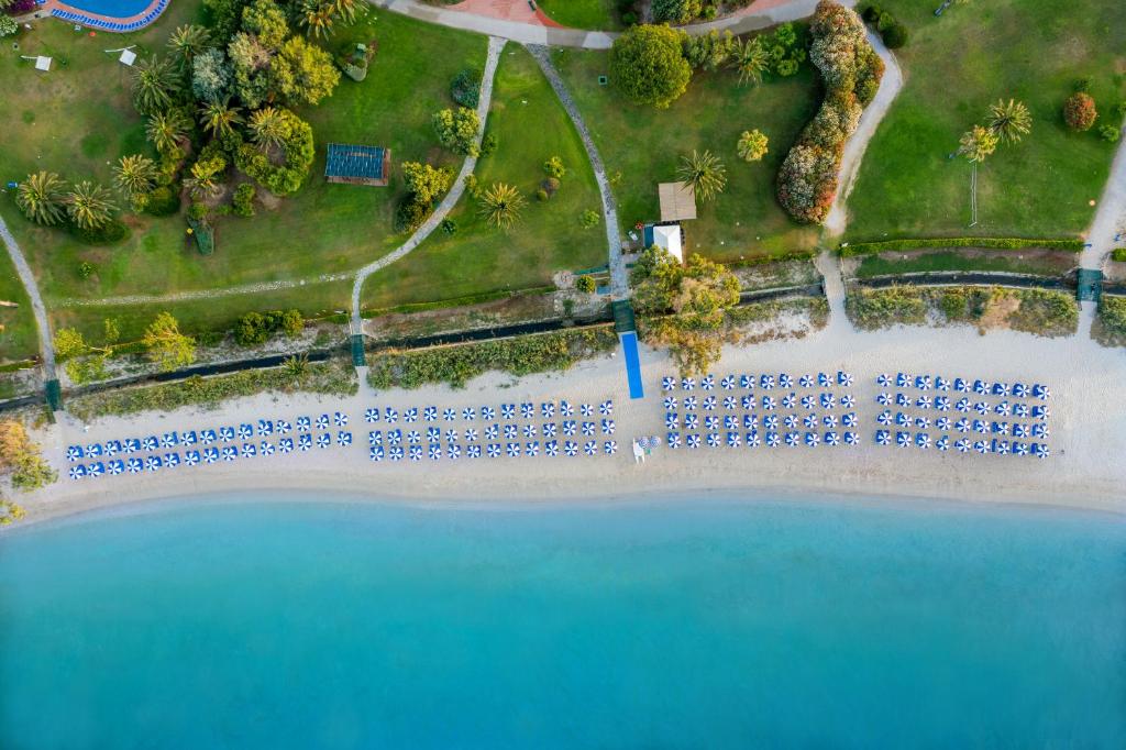 Ptičja perspektiva objekta Baia di Conte Resort