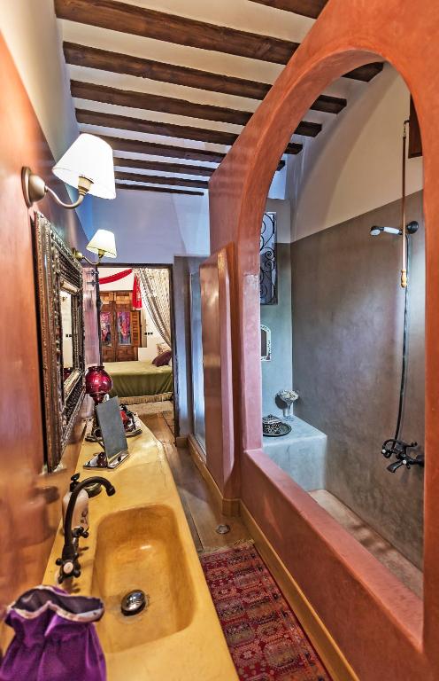 Un baño de Casa Palacio Rincón de la Catedral