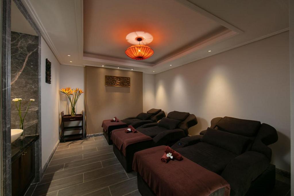 Posezení v ubytování La Beaute Boutique Hotel & Spa