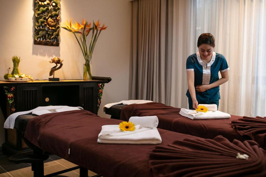 Lázně a/nebo wellness v ubytování La Beaute Boutique Hotel & Spa