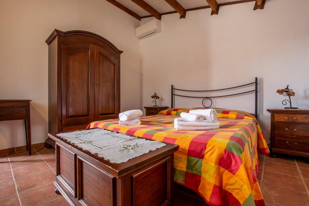 Postel nebo postele na pokoji v ubytování La Vignazza B&B