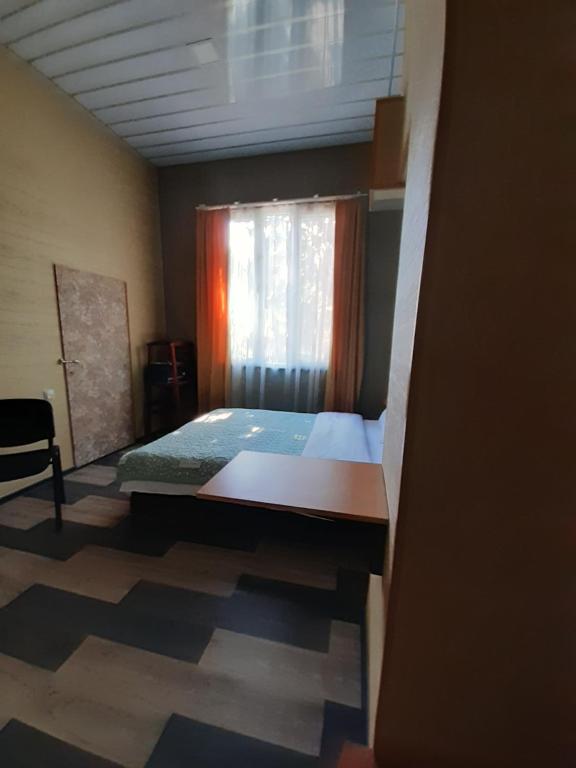 Postel nebo postele na pokoji v ubytování Joniskera