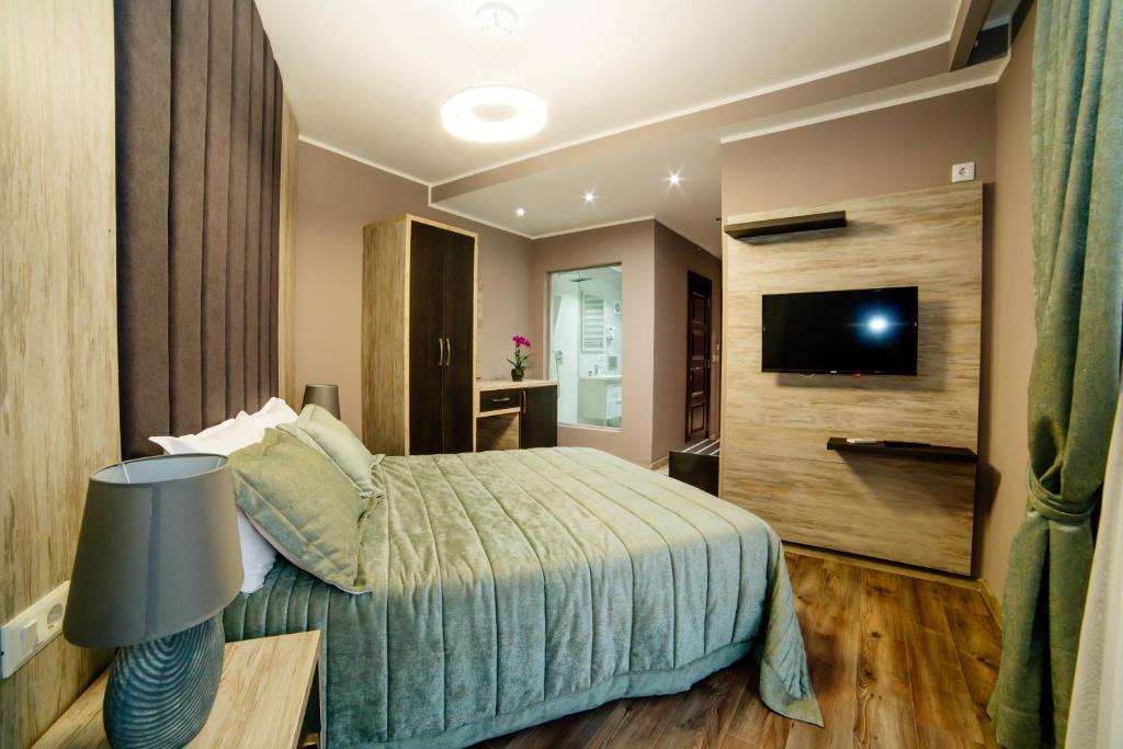 Postel nebo postele na pokoji v ubytování Hotel Princess & Spa