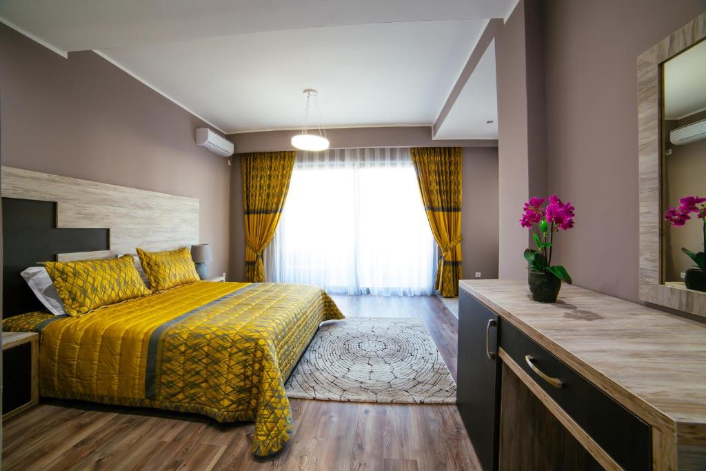 Postel nebo postele na pokoji v ubytování Hotel Princess & Spa