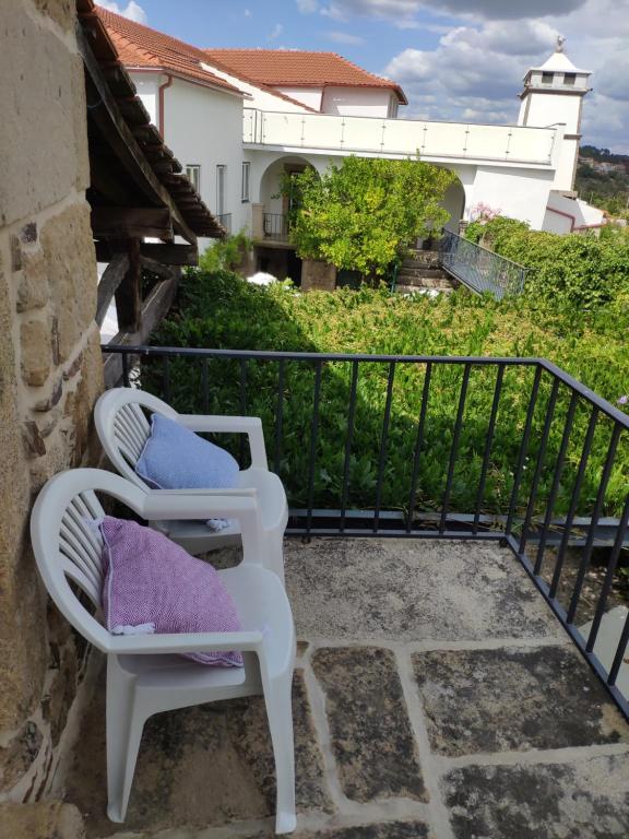 Balkón nebo terasa v ubytování Solar de Maceira