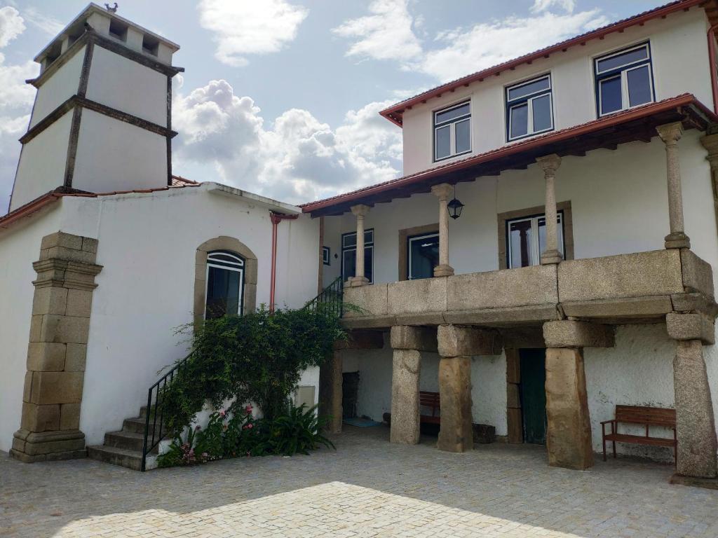 Budova, kde se aparthotel nachází