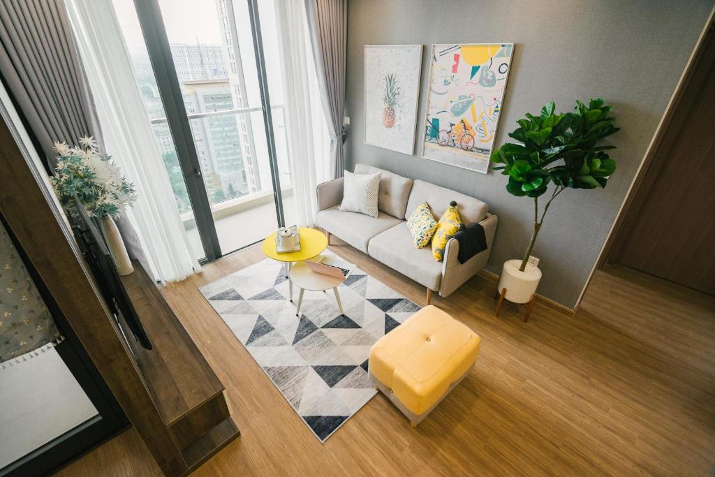 LUXURY APARTMENT VINHOMES SKYLAKE 5min to KEANGNAM - Appartement Avec Balcon