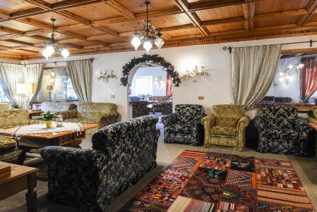 Posezení v ubytování Hotel Relais Grünwald