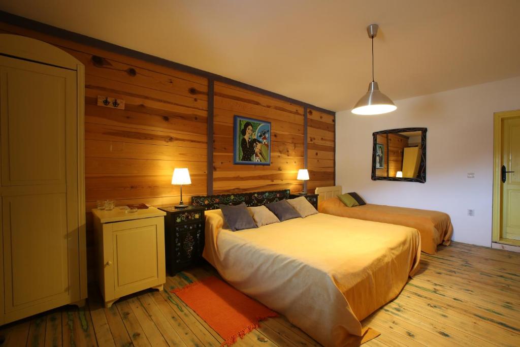 Postel nebo postele na pokoji v ubytování Mecavnik Resort