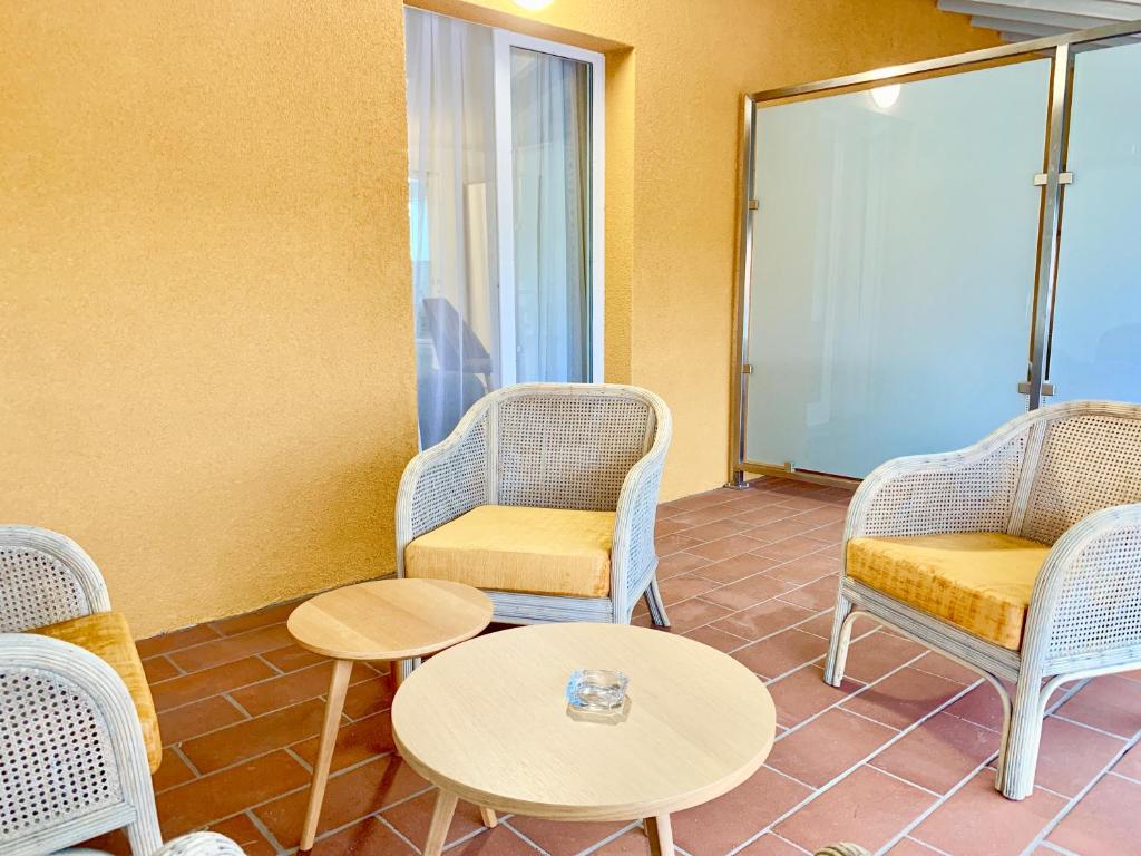 Posezení v ubytování Hotel Adore