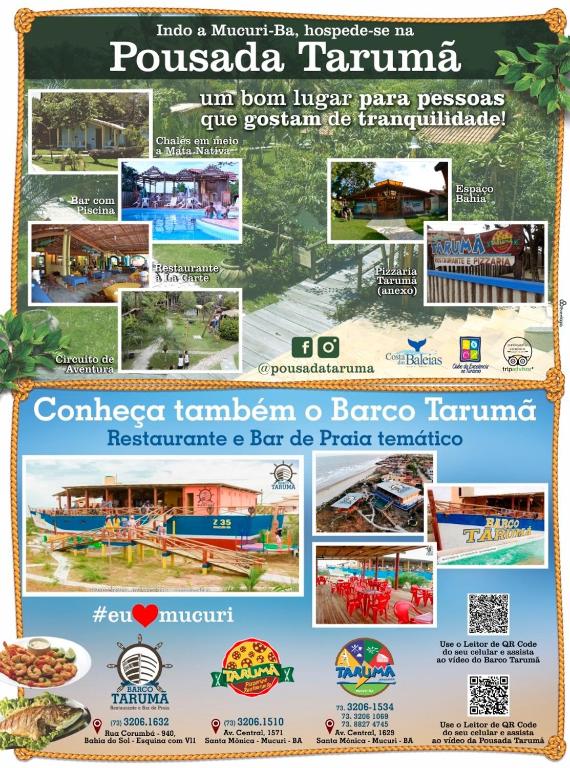 Certifikát, hodnocení, plakát nebo jiný dokument vystavený v ubytování Pousada Taruma