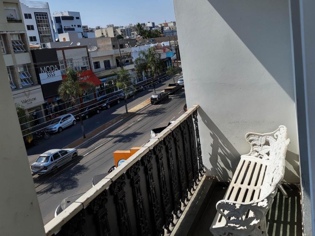 Balkón nebo terasa v ubytování Hostel da Moda
