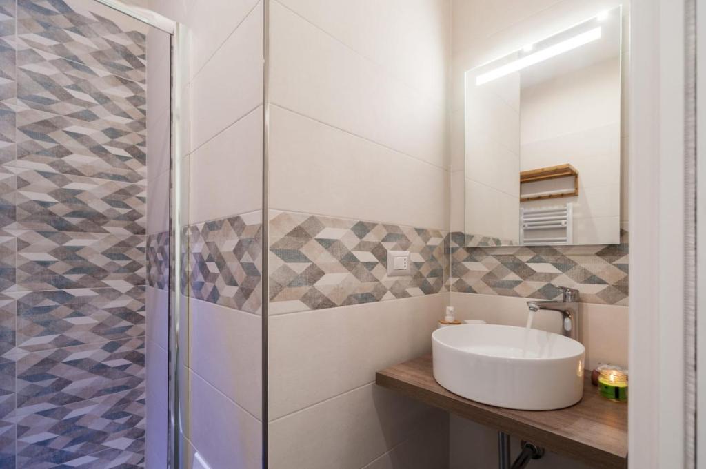 Łazienka w obiekcie Attico Oltremare B&B