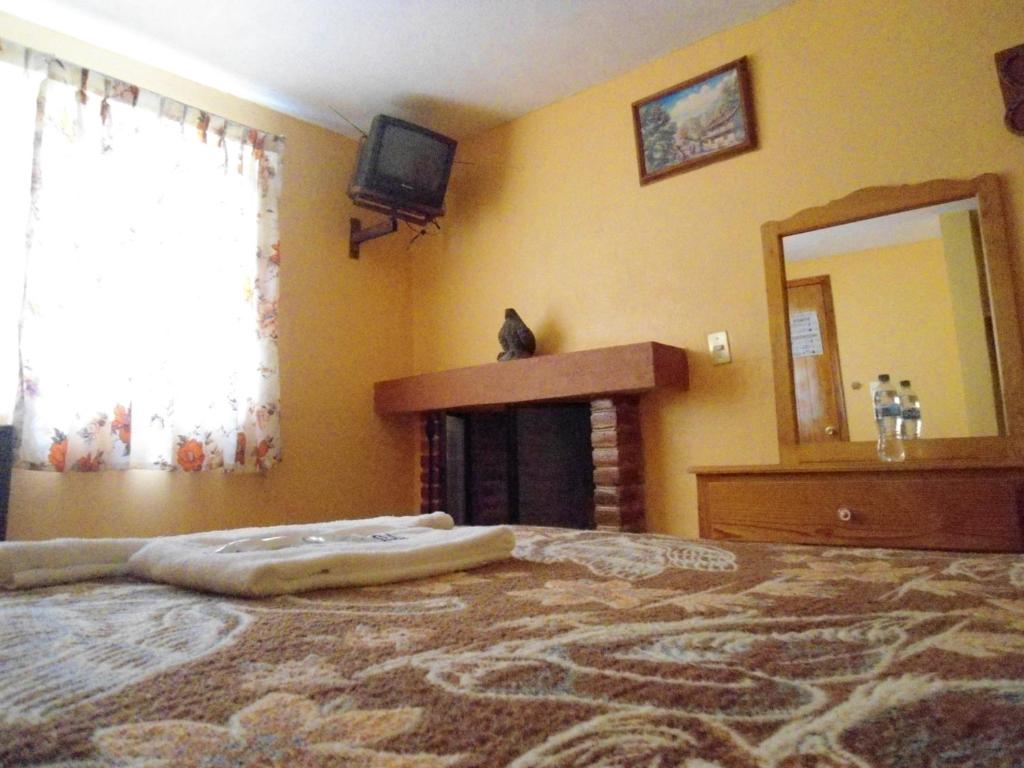 Postel nebo postele na pokoji v ubytování Posada Dos Hermanos