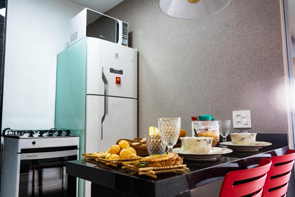  Apartamento com café da manhã no Centro - Conforto e preço baixo