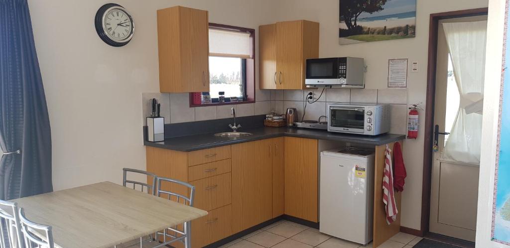 Kuchyň nebo kuchyňský kout v ubytování Bentleys Country Stay