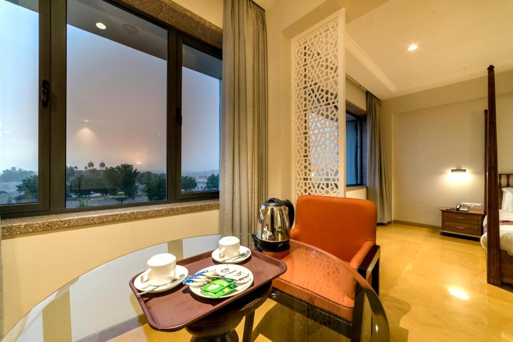 Posezení v ubytování Hotel Antra Inn