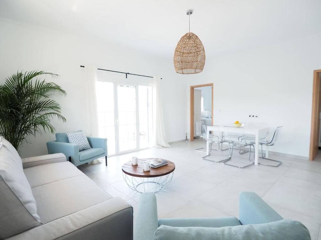 A seating area at Little Iremia