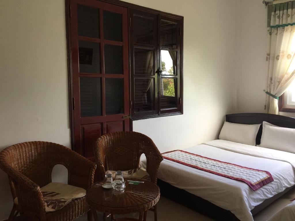 Khách sạn nam đông - Habitación Triple Con Vista Al Jardín